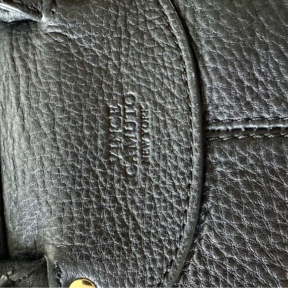 Vince Camuto Black Leather Robyn Backpack - Picture 7 of 15